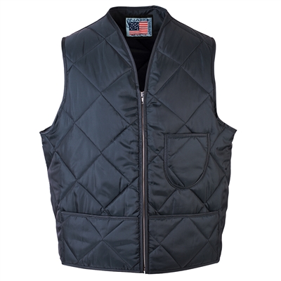 Snap N Wear Quilted Nylon Vest without Kidney Flap - 500