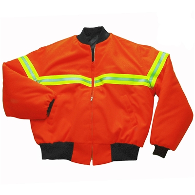 Snap N Wear 100% Acrylan Jacket with Reflective Tape - 6019