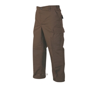 Tru-Spec Brown Poly Cotton Rip-Stop BDU Pants - 1343