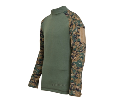 Tru-Spec TRU Woodland Digital Camo Combat Shirt - 2559