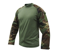 Tru-Spec TRU Woodland Camo Combat Shirt - 2560