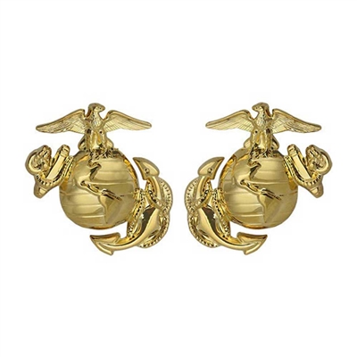 US Marine Enlisted Collar Device Set MC-301A