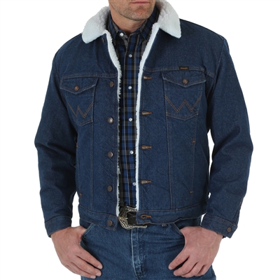 Wrangler Sherpa Lined Denim Jacket 74255PW