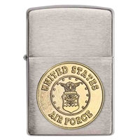 Zippo US  Air Force Crest Emblem Lighter 10570