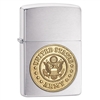 Zippo US Army Crest Emblem Lighter 10580