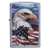 Zippo 24797 Made in the USA Flag Lighter