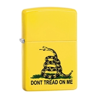 Zippo Dont Tread On Me Lighter Yellow 24839