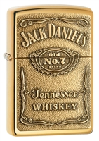 ZIPPO Jack Daniel's Brass Emblem Lighter - 254BJD.428