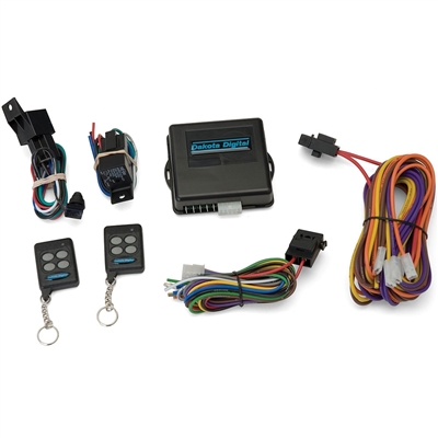 Commander 4000 Four Function Remote Entry Kit with 2 Single Relay Packs