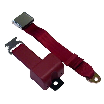 Chrome Lift Latch Retractable Lap Belt