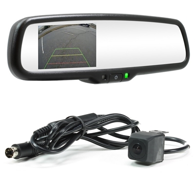 RearSight System - 4.3" Mirror/Monitor - Multi-mount Tab Camera