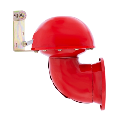 Red Electric Bull Horn w/ Control Lever