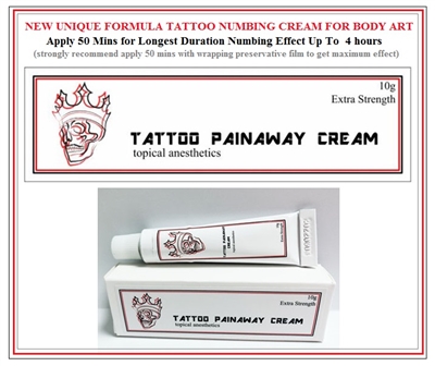 Comfort Agent: 1 pcs x New Unique Formula Tattoo Numbing Cream for Body Art