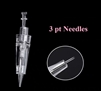 10 pcs x 3 pt Round Machine Needles ( T-Tip )