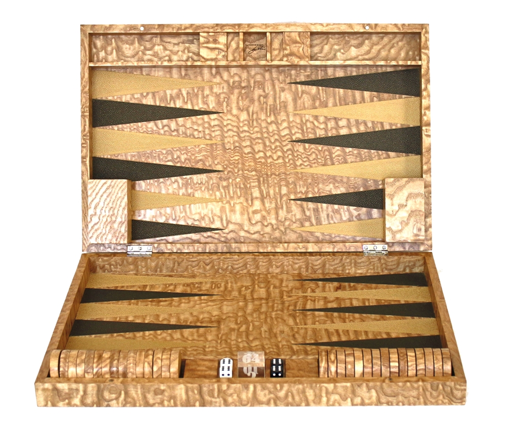 Luxury Backgammon Sets | Luxury Backgammon Boards | Tamo Ash - iWOODESIGN