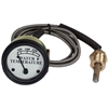 Water Temperature Gauge with white face and 6' lead