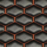 Long Hex Stitch - Black Vinyl