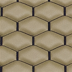 Long Hex Stitch - Tan Vinyl