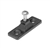 2 Hole Nylon Side Mount Black Deck Hinge