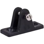 Angled Black Nylon Deck Hinge