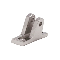 Angled Base Stainless Deck Hinge w/no Pin