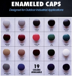 V-Line Enameled Snap Cap