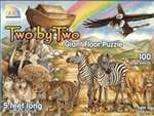 Two by Two Noah's Ark Giant Floor Puzzle ages 5+