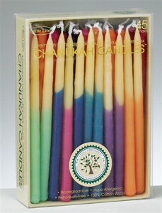 Hand Dipped Beeswax Chanukah Candles
