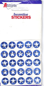 Large Blue Star Dazzlers - 50/pk