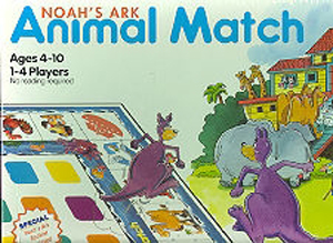 Noah's Ark Animal Match Board Game