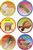 Seder Plate Symbols Stickers