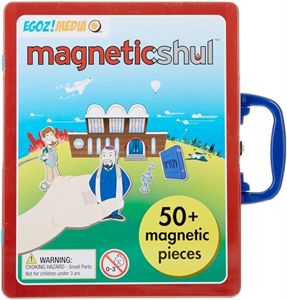 Magnetic Shul, for synagogue pretend play