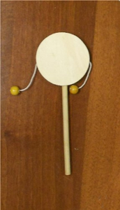 Round Wooden Grogger Craft