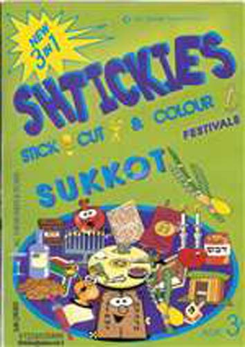 Shtickies Stick, Cut & Color - Sukkot