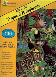 Life in the Tropical Rainforests - 100 piece