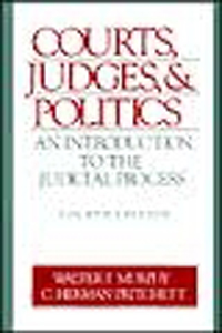Courts, Judges & Politics PB
