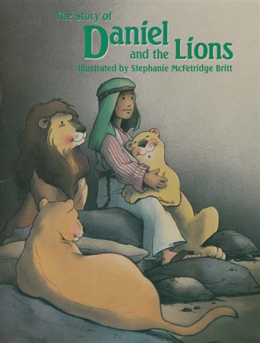 Story of Daniel and the Lions, as child's Bible story