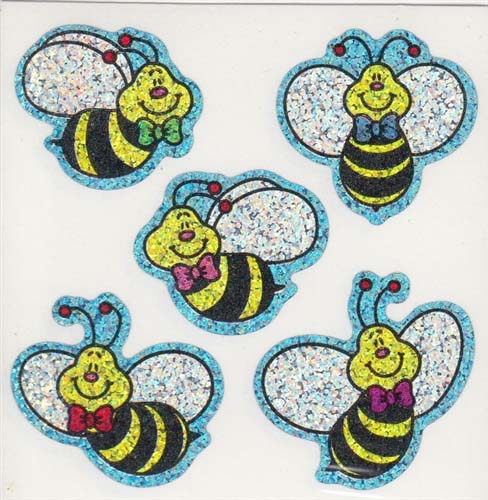 Bee-Dazzling Bee Stickers for Rosh Hashanah Fun