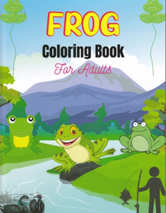 Frog Coloring Book for Adults - 25 Designs!