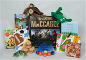 Cool Camp Care Package toy and book assortment for camp or vacation