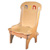Personalized Hebrew Wooden Chair