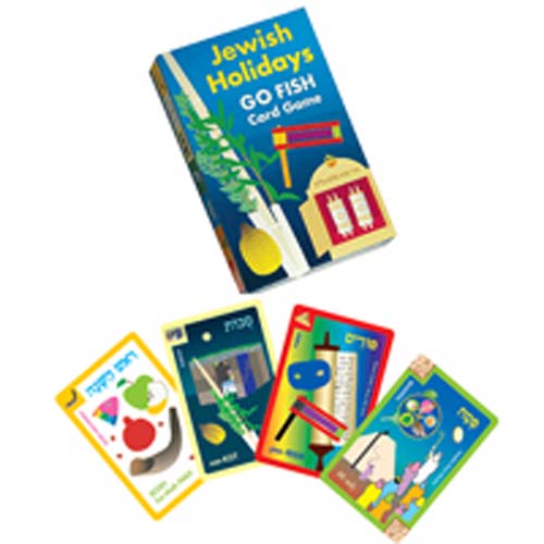 Jewish Holidays Go Fish Card Game