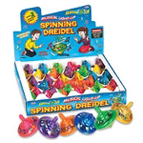 Light Up & Sing Dreidel with 2 songs!
