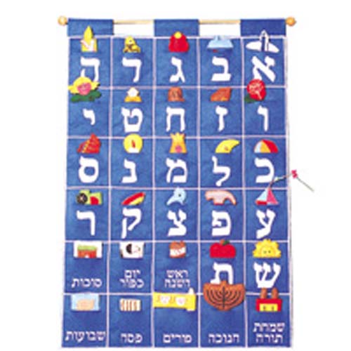 Aleph Bet Wallhanging