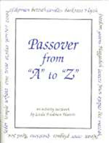 Passover from A to Z (PB)