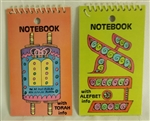 Aleph Bet or Torah Notebook for little notes!