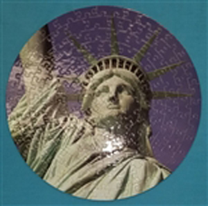 Statue of Liberty Puzzle in the Round