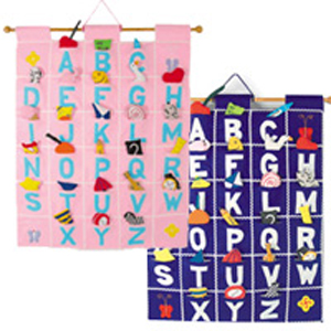 Pockets of Learning ABC Wallhanging