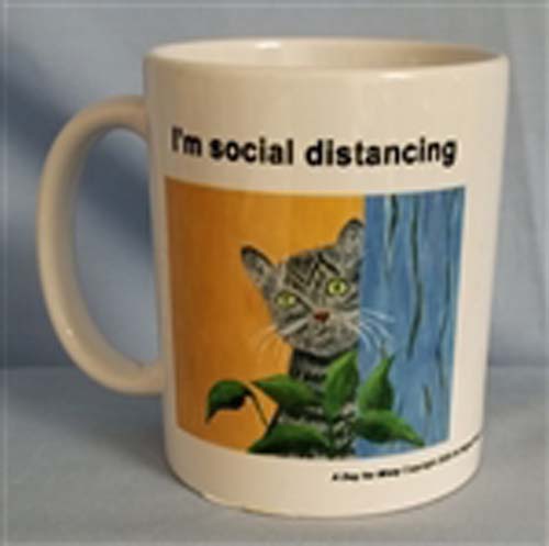 I'm Social Distancing Pandemic 10 oz Mug