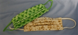 Passover Face Mask in Matzah or Frog Pattern